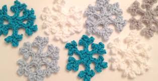Easy Crochet Snowflake Pattern Ruby Custard