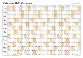 Overzicht jaarkalender 2020 en 2021 met weeknummers. Kalender 2021 Osterreich Zum Ausdrucken Als Pdf