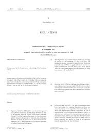 June 11, 2015 by mandy groce. Https Eur Lex Europa Eu Lexuriserv Lexuriserv Do Uri Oj L 2011 012 0001 0089 En Pdf