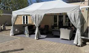 Pop up a portable outdoor canopy in the car, and you'll have just the right amount of shade for a day outside. Strongest Pop Up Gazebos With Easy Up Gazebo Frame