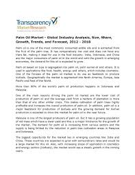 Food technologist(s) in malaysia are likely to observe a salary increase of approximately 10% every 18 months. Calameo Latest Report Palm Oil Market Global Industry Analysis Size Share Growth Trends And Forecast 2012 2018