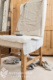 How to make a parsons chair classic slipcovers cotton duck parsons chair slipcover pair. Parsons Chair Slipcover Tutorial Part 1 Miss Mustard Seed