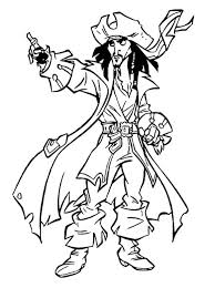 Naval battle captain jack sparrow pirates of the caribbean. Coloring Pages Jack Sparrow