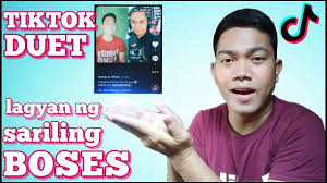 I'm living by his grace and my attitude depends on you 💋 Paano Mag Duet Sa Tiktok Tutorial Youtube