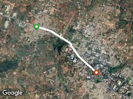 Attibele From My Location Approx 3 Km Inside Tamil Nadu From Karnataka Walk Trail - Attibele,  Bangalore, India | Pacer