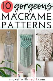Bohemian macrame wall hanging diy craftsy blogsnark. 10 Gorgeous Macrame Patterns For Boho Wall Hangings