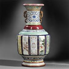 Large chinese republican hongxian porcelain vase w/ mks. Chinese Porcelain Vase Sets Us Auction Record 1 Chinadaily Com Cn