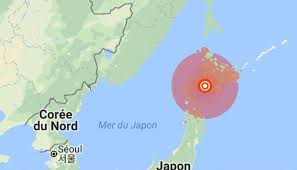 La japon est un pays connu pour ses nombreux tremblements de terre. Japon Apres Le Typhon Un Violent Seisme