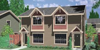 Dream front porch house plans & designs. Narrow Lot House Plans Front Garage Home House Plans 177413