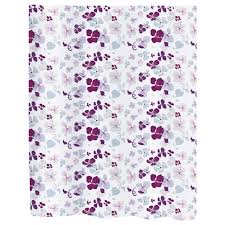 Green plants leaves shower curtain waterproof bathroom curtain polyester fabric bath curtains 3d printed with hooks bath screen. Violet Floral Print Fabric Shower Curtain 70 X72 Overstock 12875791