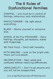The 8 Rules Of Dysfunctional Families | Silver Girl