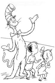 Fun coloring pages cat in the hat coloring pages dr seuss. Pin On U3 Play Dates