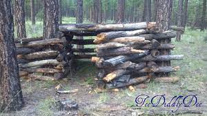 How do you make a fort in minecraft? How To Build A Log Fort Clubhouse Cabin In The Woods Teediddlydee Diy Log Cool Forts Backyard Fort