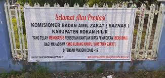 Bantuan kewangan pelajar kolej komuniti (bkpkk) daripada kementerian pendidikan malaysia tempoh : Menjaga Bantuan Bea Siswa Agar Tidak Double Spanduk Menghujat Baznas Rohil Malah Beredar
