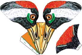 как сделать маску из бумаги своими руками для детей Maska Zhuravlya Maski Bumaga Zhivotnye