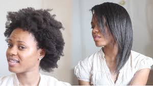 This youtube tutorial is an excellent place to start. How To Straighten 4c Natural Hair Tutorial No Blow Dryer Needed Youtube