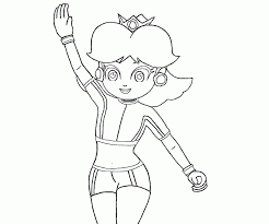 Today we are using our copic markers on this coloring book page featuring princess peach , princess daisy and rosalina from super mario bros. Mario Daisy Coloring Pages Coloring Home