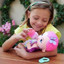 Buy My Garden Baby Feed Change Baby Butterfly Doll Magenta Dolls Argos