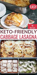 A Crowd Pleasing Keto Cabbage Lasagna Recipe That Can Be Made Ahead They Ll Never Miss The Pasta Noodles In Th Cabbage Lasagna Low Carb Lasagna Lasagna Recipe