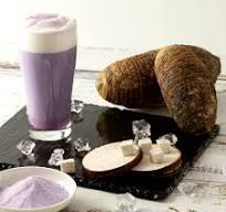 Factory Wholesale Price Bulk Taro Milk Powder for Bubble Tea Taro Milk Tea  Powder Taro Fruit Powder