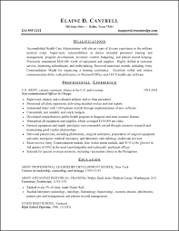 military resume example sample