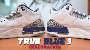 Power wash/ auto detailing/ pressure wash. Restorations With Vick 2011 Jordan True Blue 3 Restoration Youtube