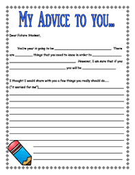 End Of Year Writing Dear Future Student Letter Reflection Writing School Letter To Teacher Letter To Students