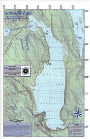 Schoodic Lake Depth Chart