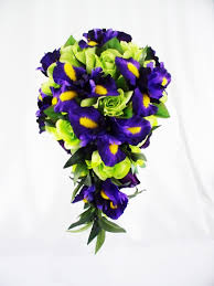 Check spelling or type a new query. Lime Green And Purple Bride Bouquet Wedding Bridal Silk Etsy