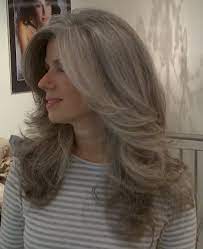 Remember a few years ago when we were all dousing our hair in diy salt sprays to get beach waves, but just ended up with extremely salty and. Long Layered Hairstyles For Grey Hair Novocom Top