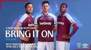 Ahead of what is sure to be an exciting 21/22 season, west ham united have dropped a new home kit. West Ham United S New 2021 22 Umbro Home Kit On Sale Now West Ham United