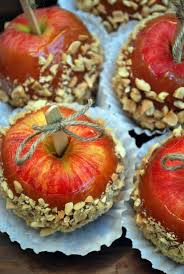 Love Caramel Apples Made With Jonagold Apples Good Ole Kraft Caramels And Crushed Peanuts Caramel Apples Fall Recipes Apple Recipes