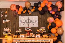 Basketball Birthday Party Kara S Party Ideas Basketball Birthday Basketball Birthday Parties Sports Themed Birthday Party