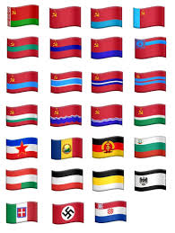 White on the top, blue in the middle, and red on the bottom. Iphone Emoji Style Historical Flags Vexillology