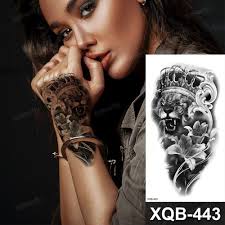 Dragon Snake Temporary Tattoos Realistic Rose Lion Waterproof Tattoo  Sticker Arm