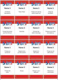 Free Printable 5 Second Rule Junior Game How To Memorize Things Question Cards Would You Rather Questions