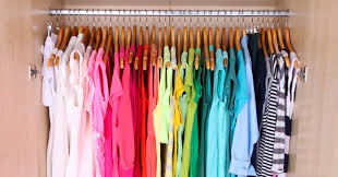 The most popular order, that's easy to remember, is roygbiv. Closets Organized By Color Novocom Top