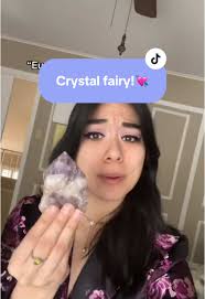 Owning a crystal small business means I'm the crystal fairy! ❤️💗 #cry...
