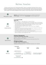 Download the cv template (compatible with google docs and word online) or see below for more examples. Cmo Resume Example Kickresume
