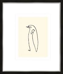 Robert capa kunst fotos bilder picasso bilder skulpturen pablo picasso rauchende frauen. Gerahmtes Bild Picasso Pinguin Holzbilder Bilder Rahmen Accessoires Alles Wohnen Dieser Welt Im Einrichtungs Centrum Und Auf Ostermann De