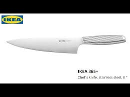 Wusthof classic ikon walnut block kitchen knife set Ikea 365 Chef S Knife Youtube