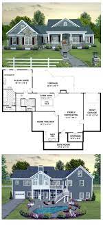 Traditional Style House Plan 93483 With 3 Bed 3 Bath 3 Car Garage Best House Plans Basement House Plans Dream House Plans