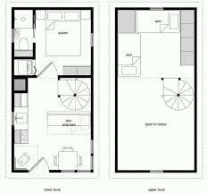12 X24 Move Stairs And Add Art Space Into Lower Bedroom Remove Dinette And Heater And Add Island Bar Or Long Table Plan Maison Plan Chalet Maisons Minuscules