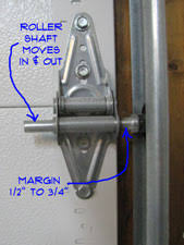 How to adjust the travel limits of your garage door if it won't close all the way.you can do almost anything, all you have to do is try! Adjusting Garage Door Track Garage Doors Doors Repair Topics