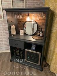 Sold Custom Armoire Wine Bar Liquor Bar Beverage Bar Etsy In 2020 Coffee Bar Home Bars For Home Rustic Bar