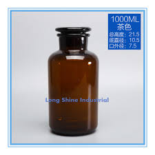 Check spelling or type a new query. China 1000ml De Reactivo De Botellas Tapon Esmerilado En Ambar Frasco De Laboratorio Comprar Jarra De Cristal De Vidrio En Es Made In China Com