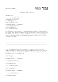 Check spelling or type a new query. Kostenloses Medical Power Of Attorney Form Template