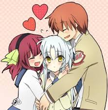 Please let me believe what you believe in too. Yuzuru Otonashi Kanade Tenshi Tachibana Home Facebook