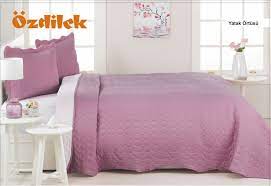 %100 vıskoz, arka yüz %100 pamuk. Ozdilek Tek Kisilik Pembe Trendy Yatak Ortusu Alkapida Com