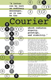 With olga kurylenko, gary oldman, amit shah, alicia agneson. Courier Typeface Poster Graphic Design Class Type Posters